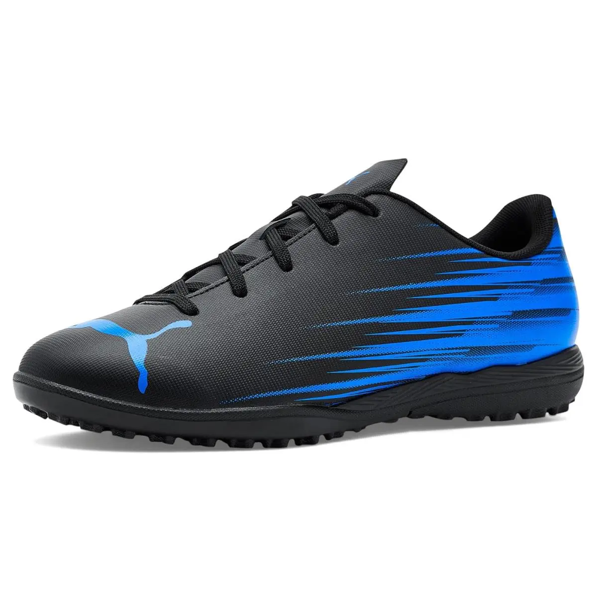 Kids Attacanto Turf Training Soccer Cleats Little Kid/big Kid Black/Ultra Blue by Puma