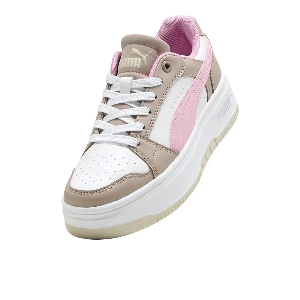 Puma shoes - PUMA Rebound Femme Lace Up  Youth - 40373707 - White 4