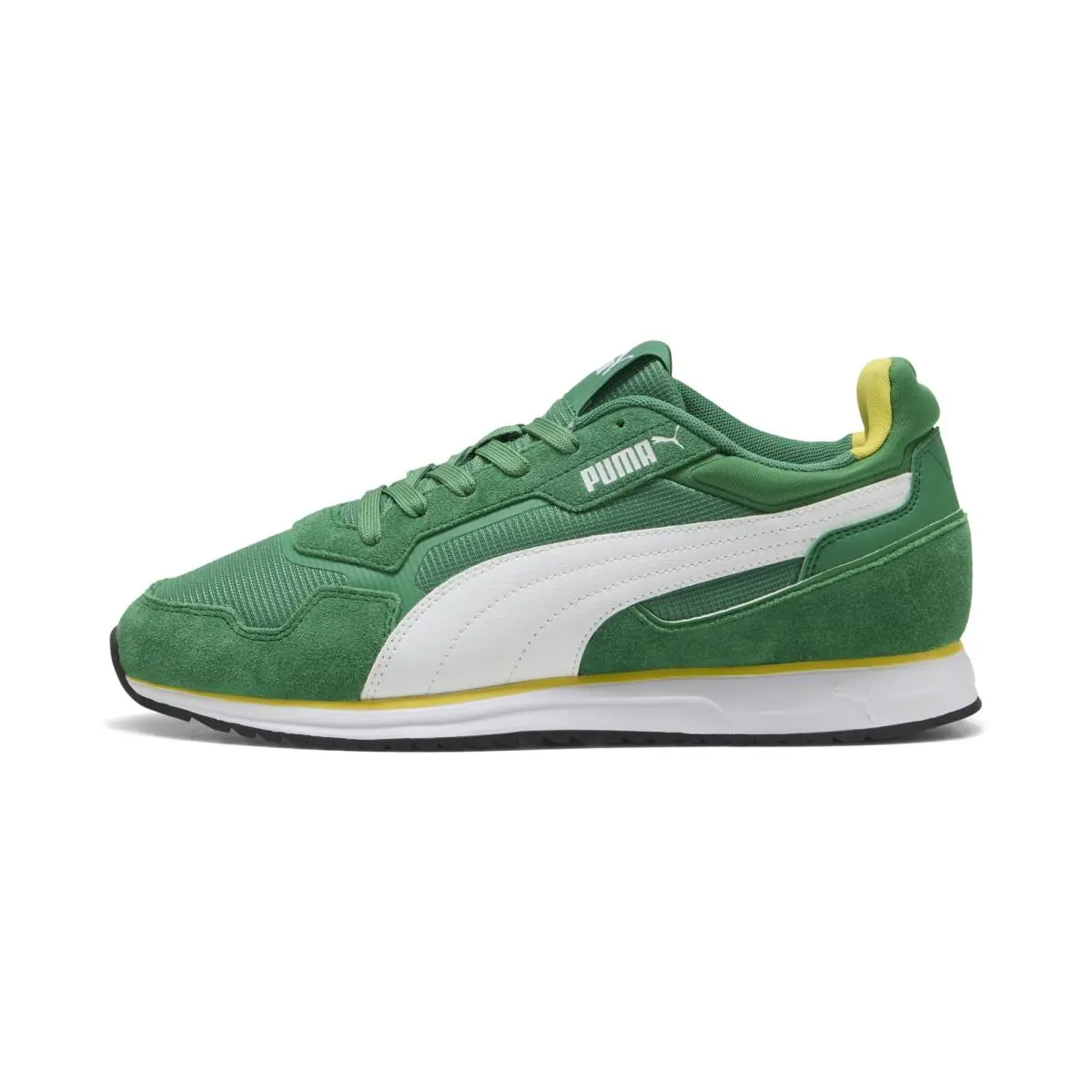Men`s ST Miler Shoes Archive Green- White- Black-pelé Yellow SS26 by Puma