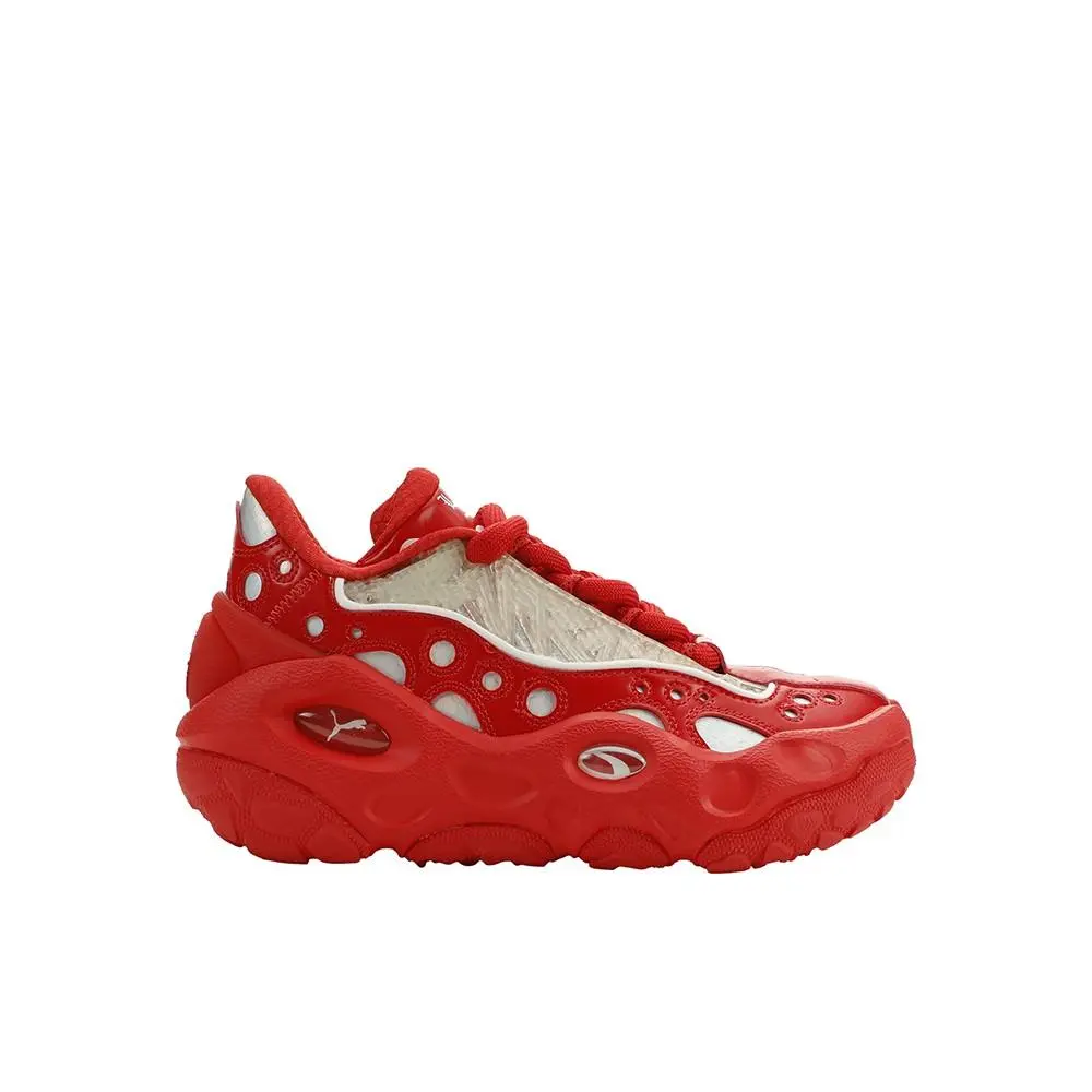 Lafrancé Rnr Lace Up Youth Boys Red Sneakers Casual Shoes 31274002 by Puma
