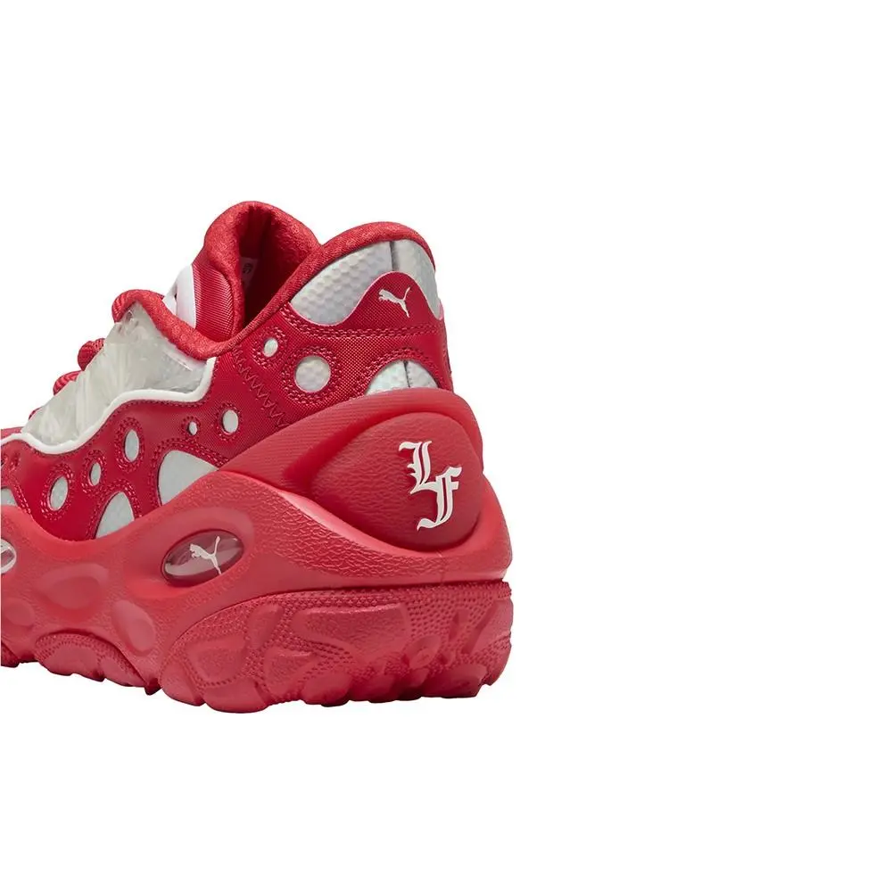 Puma shoes - PUMA Lafrancé Rnr Lace Up  Youth - 31274002 - Red 5
