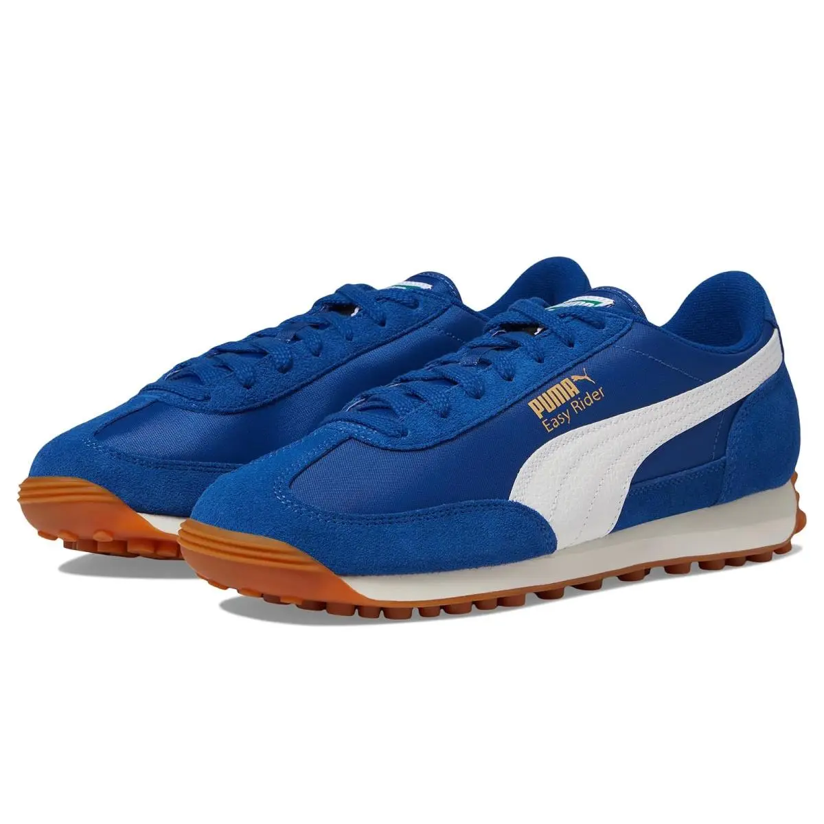 Unisex Sneakers Athletic Shoes  Easy Rider Vintage Shoes Clyde Royal/ White by Puma