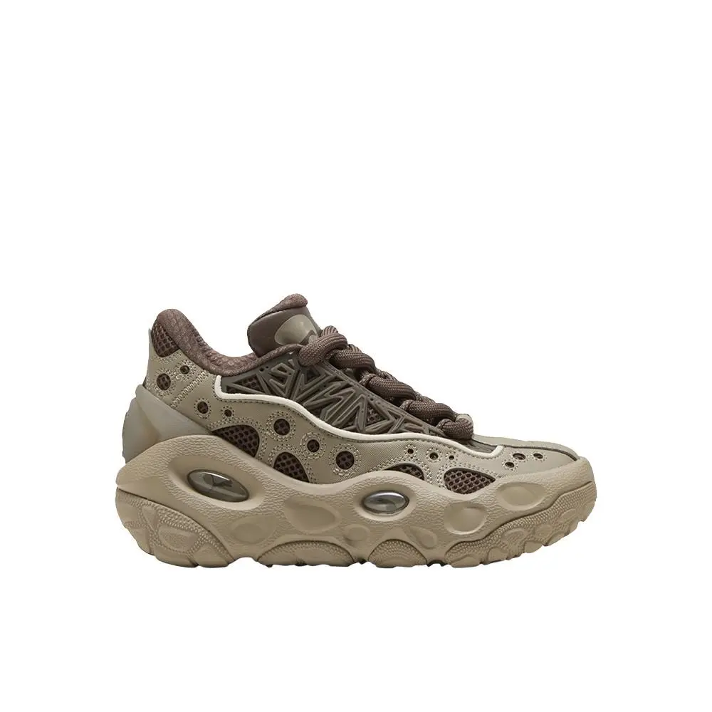 La Francé Rnr Trail Lace Up Youth Girls Brown Sneakers Casual Shoes 312741 by Puma