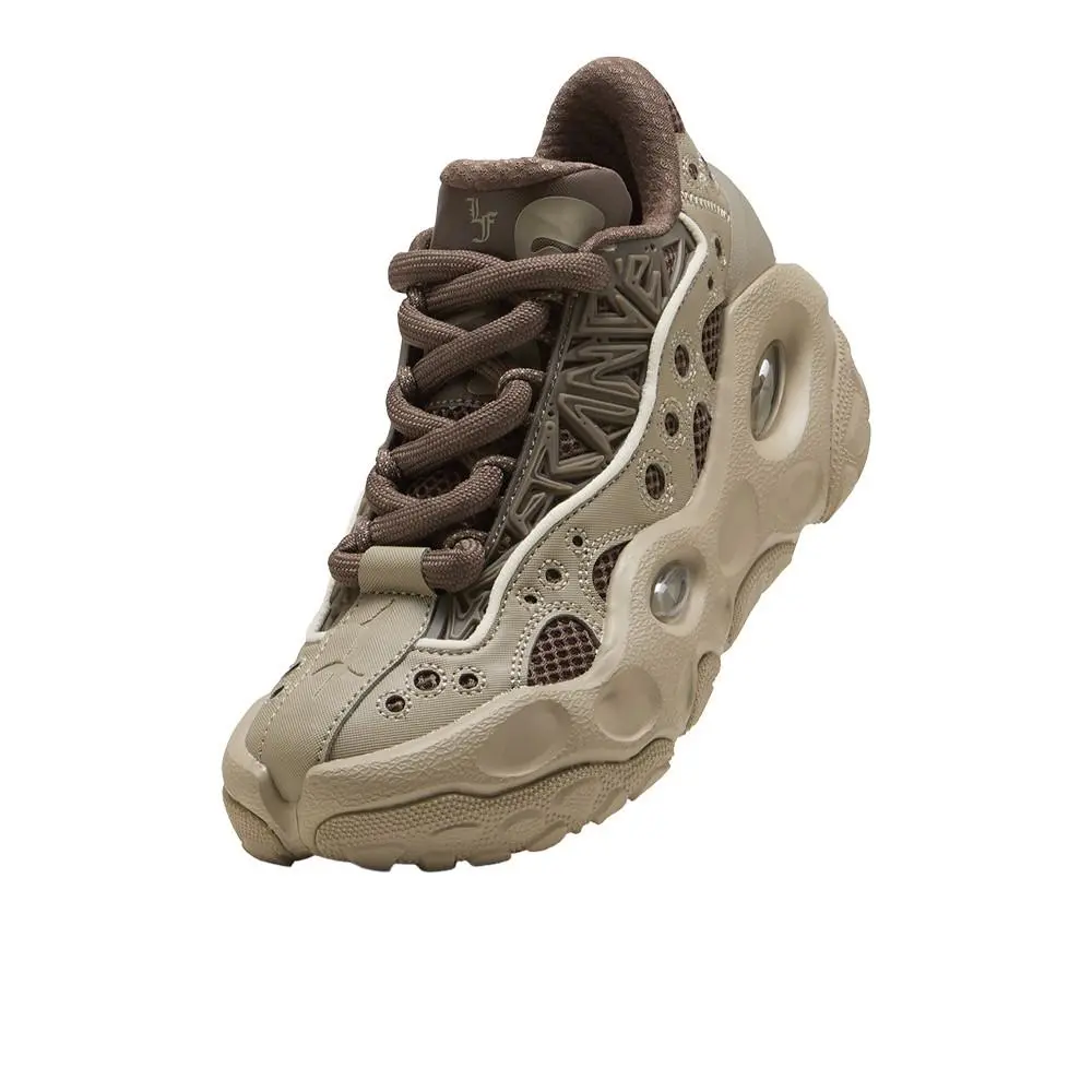 Puma shoes - PUMA La Francé Rnr Trail Lace Up  Youth - 31274101 - Brown 4
