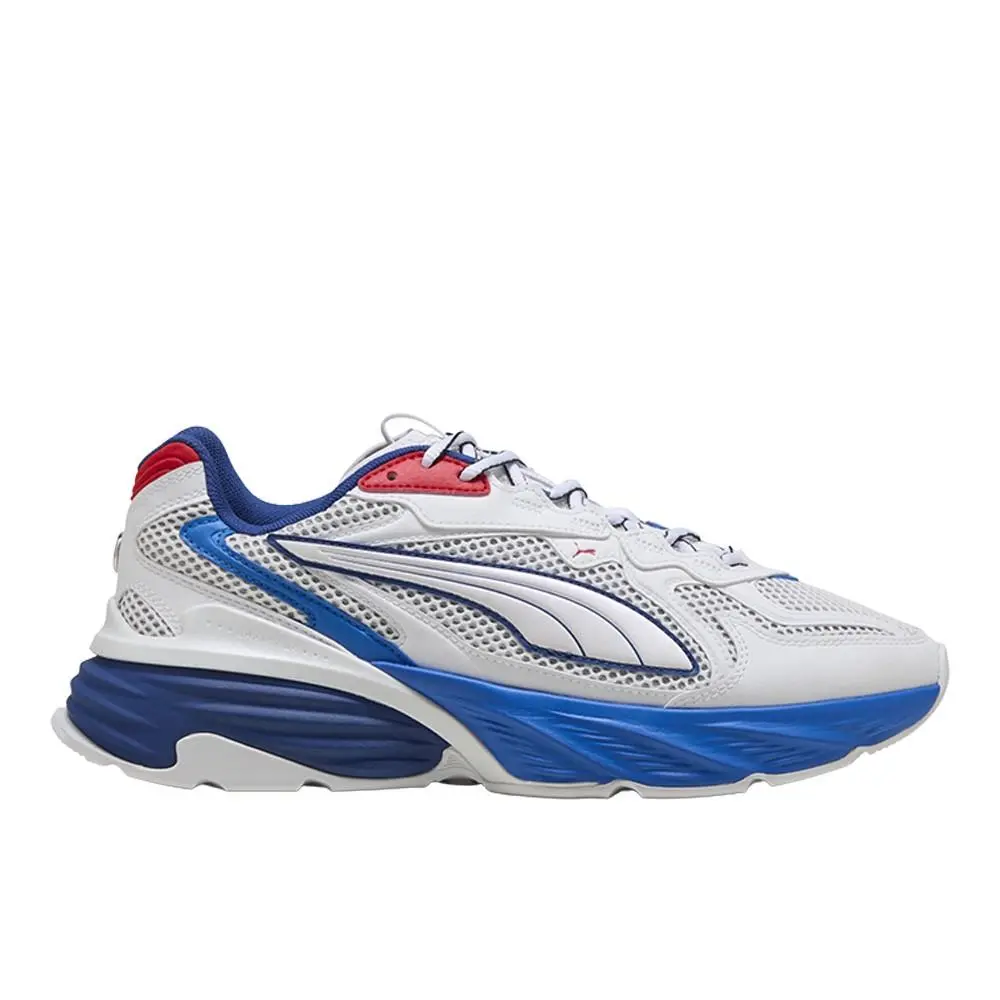 Puma Bmw M Motorsport Fade Lace Up Mens Blue White Sneakers Casual Shoes 30938