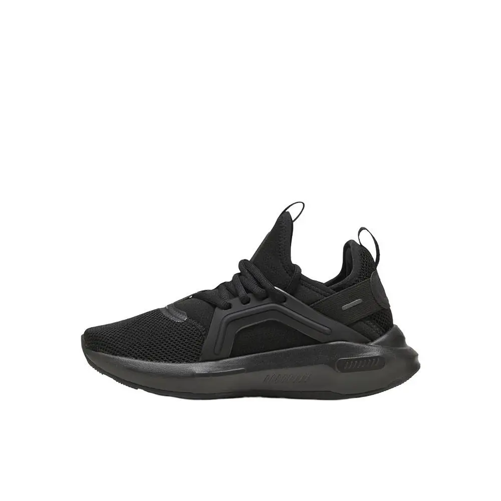 Puma shoes - PUMA Softride Enzo 5.0 Lace Up  Youth - 40151001 - Black 7