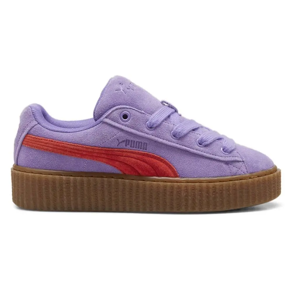 Fenty X Creeper Phatty Lace Up Womens Purple Sneakers Casual Shoes 399332 by Puma