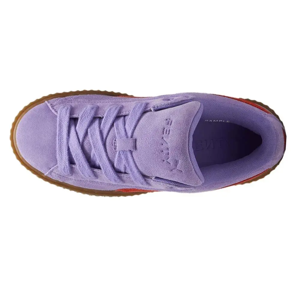 Puma shoes - PUMA Fenty X  Creeper Phatty Lace Up - 39933203 - Purple 2