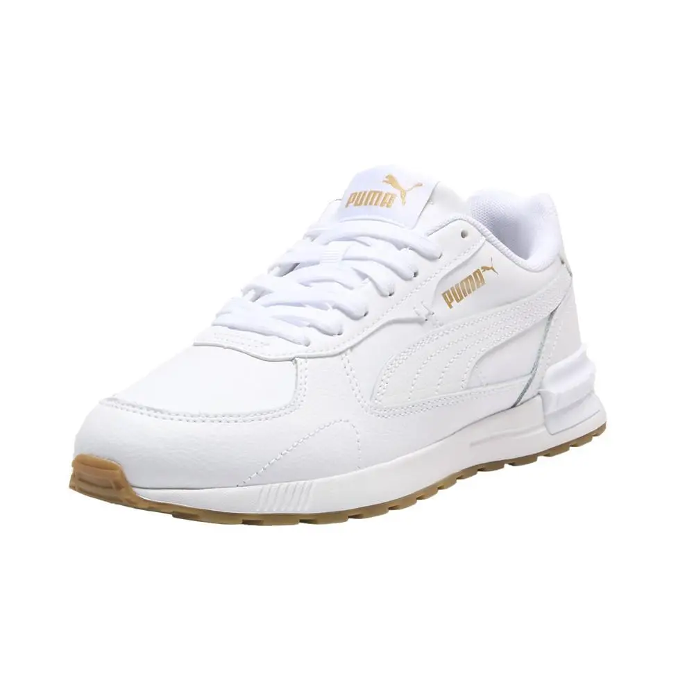 Puma shoes - PUMA Graviton Leather Lace Up - 40110203 - White 0