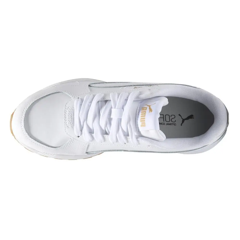 Puma shoes - PUMA Graviton Leather Lace Up - 40110203 - White 2