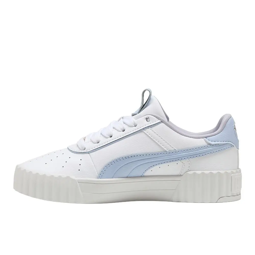 Puma shoes - PUMA Carina 3.0 Luxe Lace Up - 40072412 - White 1
