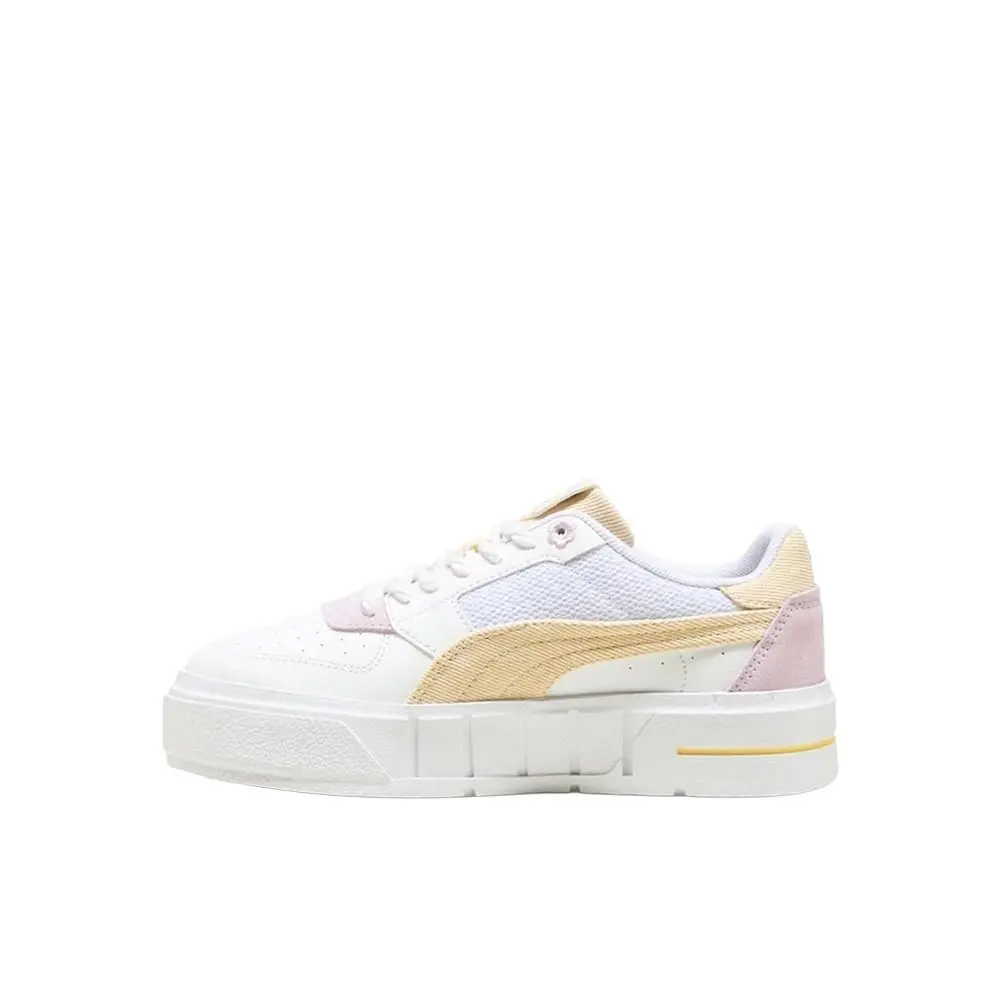 Puma shoes - PUMA Cali Court Summer Feels Lace Up  Youth - 40057201 - White 1