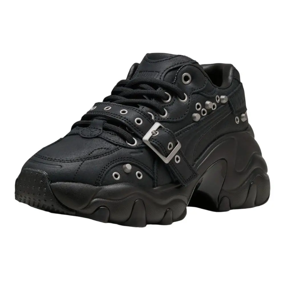 Puma shoes - PUMA Pulsar Wedge Black Claw Lace Up - 40572501 - Black 7