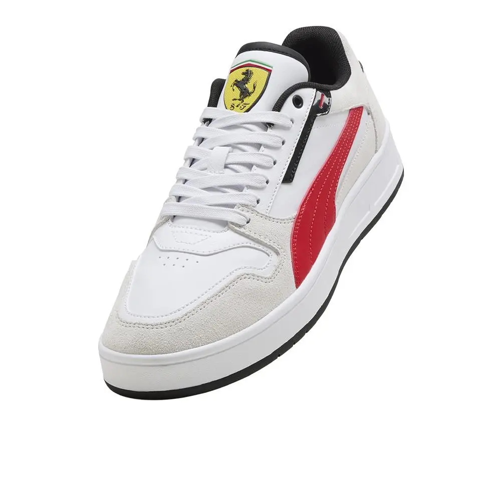 Puma shoes - PUMA Scuderia Ferrari Court Classic Street Lace Up - 30914502 - White 12