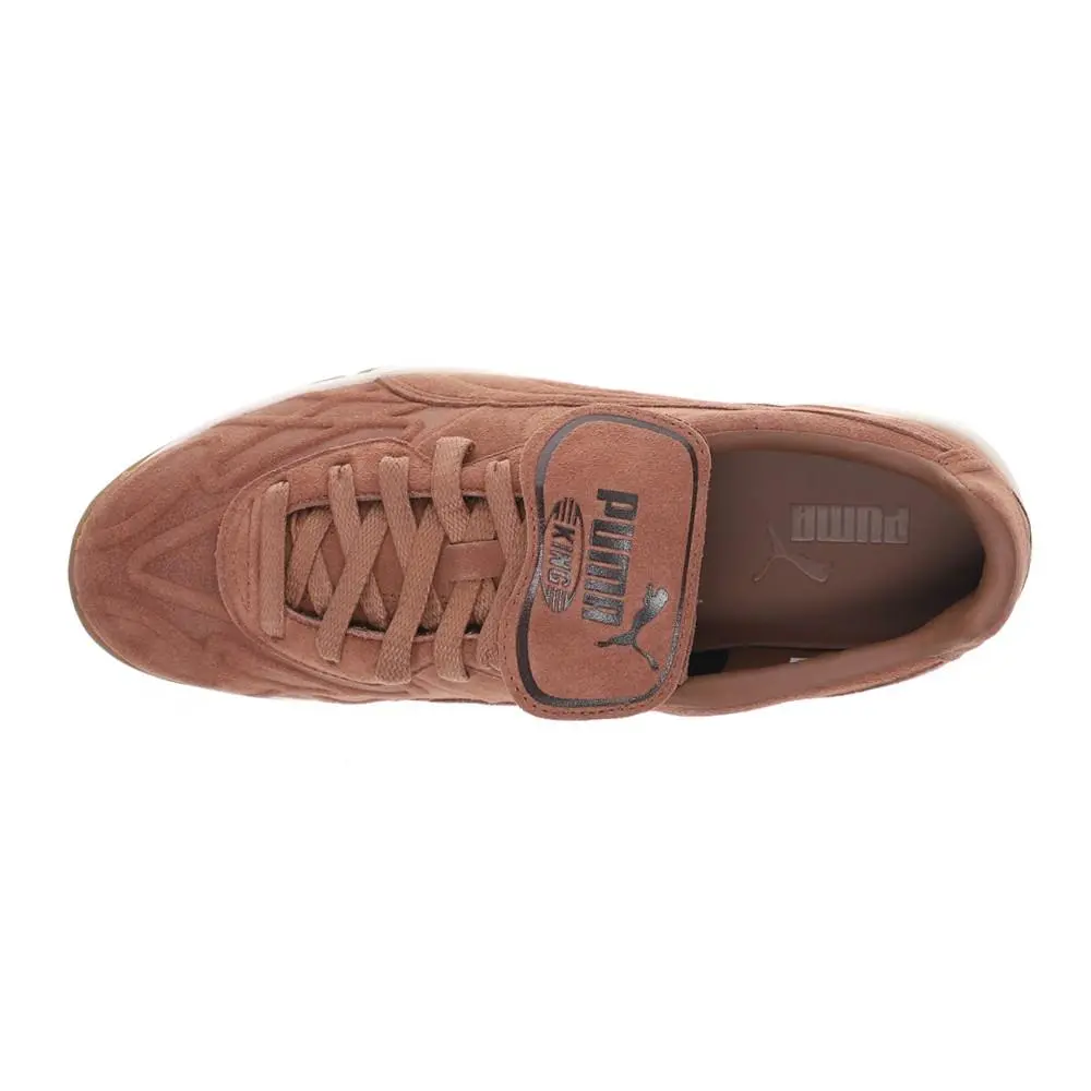 Puma shoes - PUMA King Indoor Clean Lace Up - 40314702 - Brown 2