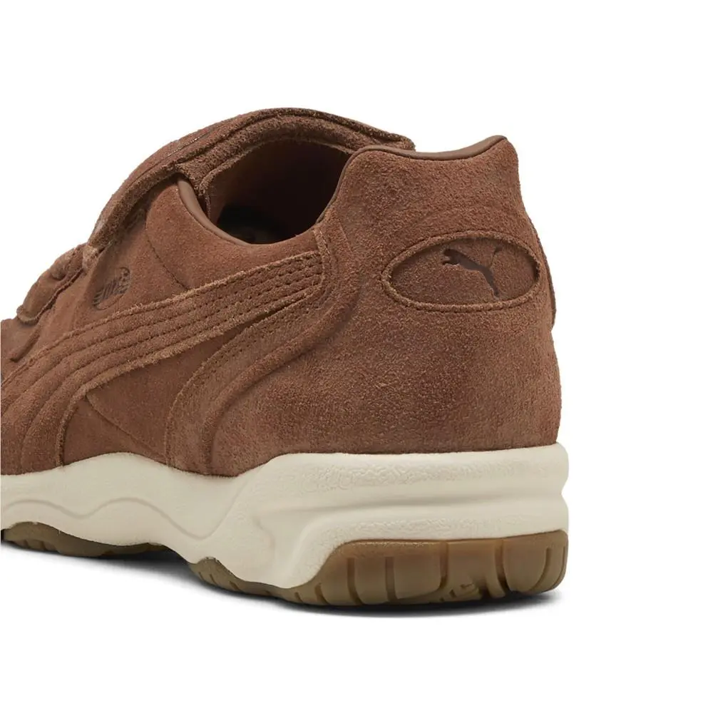 Puma shoes - PUMA King Indoor Clean Lace Up - 40314702 - Brown 5