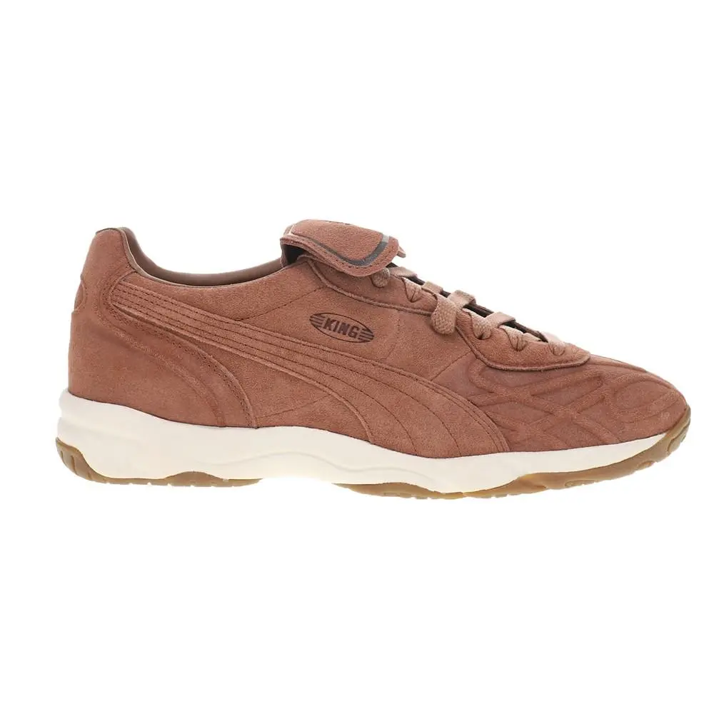 Puma shoes - PUMA King Indoor Clean Lace Up - 40314702 - Brown 7