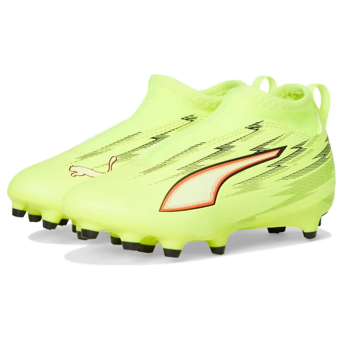 Puma shoes - Yellow Alert/Black/Glowing Red/Lime Squeeze 6