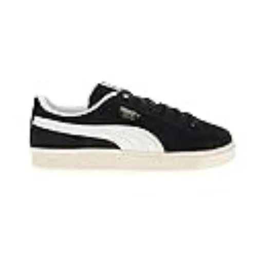 Mens Suede Charles F. Stead I Lace Up Sneakers Shoes Casual Black/white by Puma