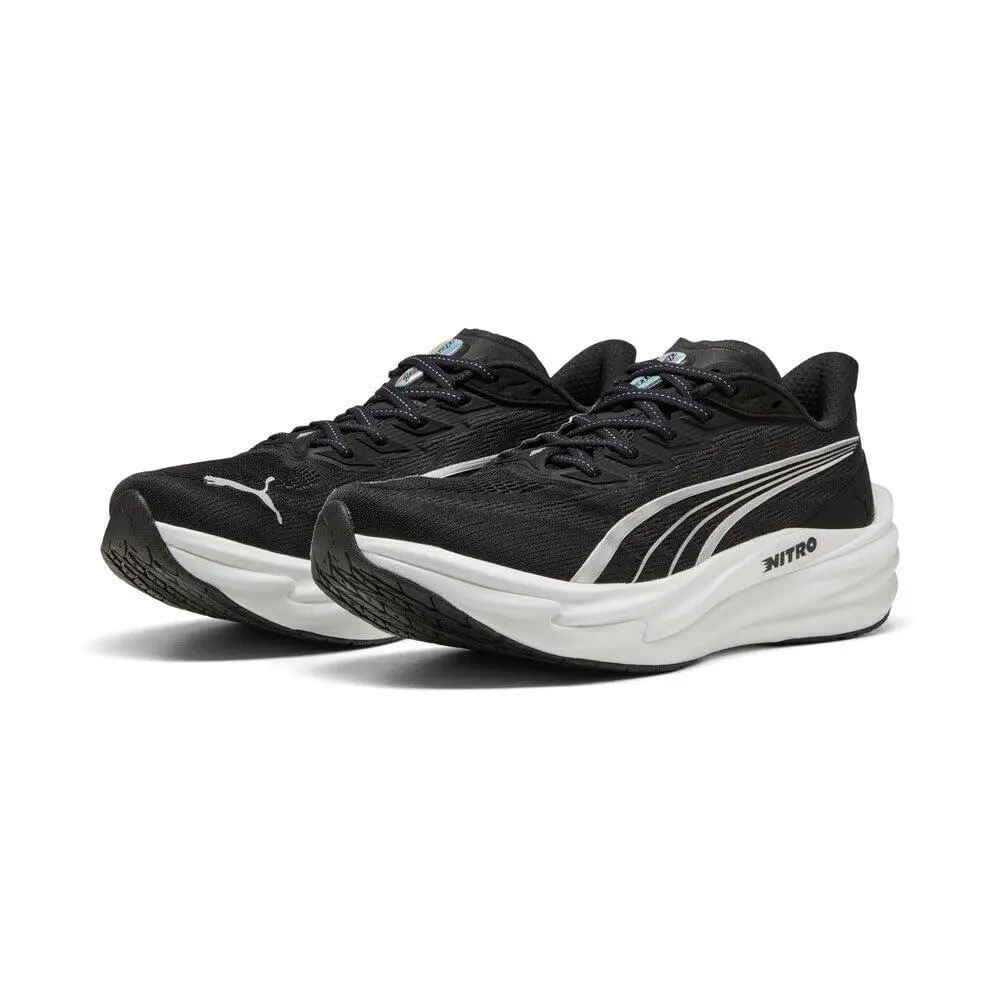 Puma Men`s Deviate Nitro 4 Running Shoes Baltic Sea Blue-fresh Water