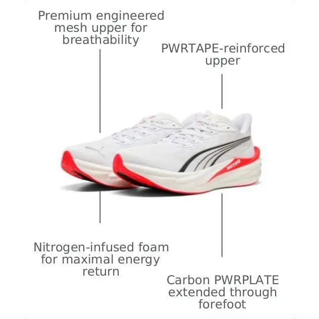 Puma shoes - 312123-05 - 312123-05 - puma black puma white puma silver 37