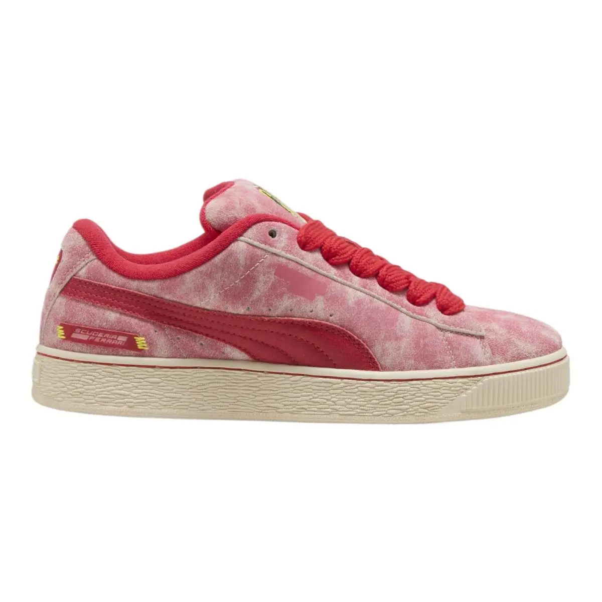 Men`s Scuderia Ferrarri Suede XL Desert Lace Up Sneakers by Puma