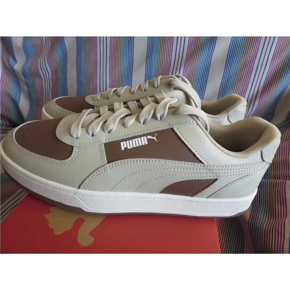 Puma shoes - 406492-03 - 406492-03 - Haute Coffee / Desert Dust / PUMA White (UPC: 199260005266) 0