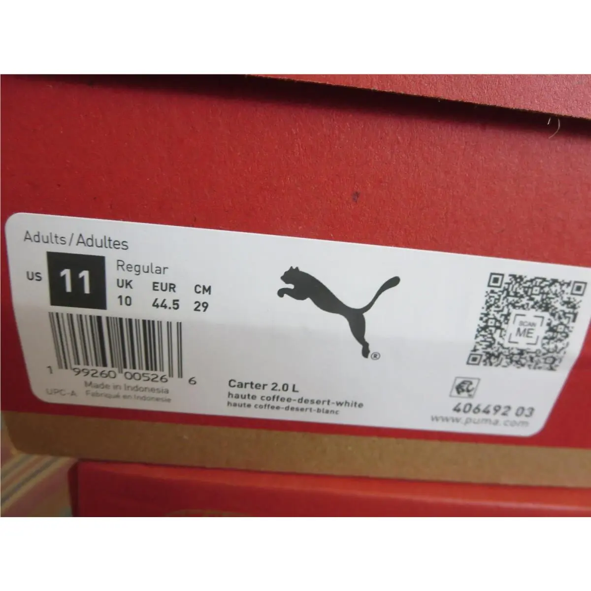 Puma shoes - 406492-03 - 406492-03 - Haute Coffee / Desert Dust / PUMA White (UPC: 199260005266) 6