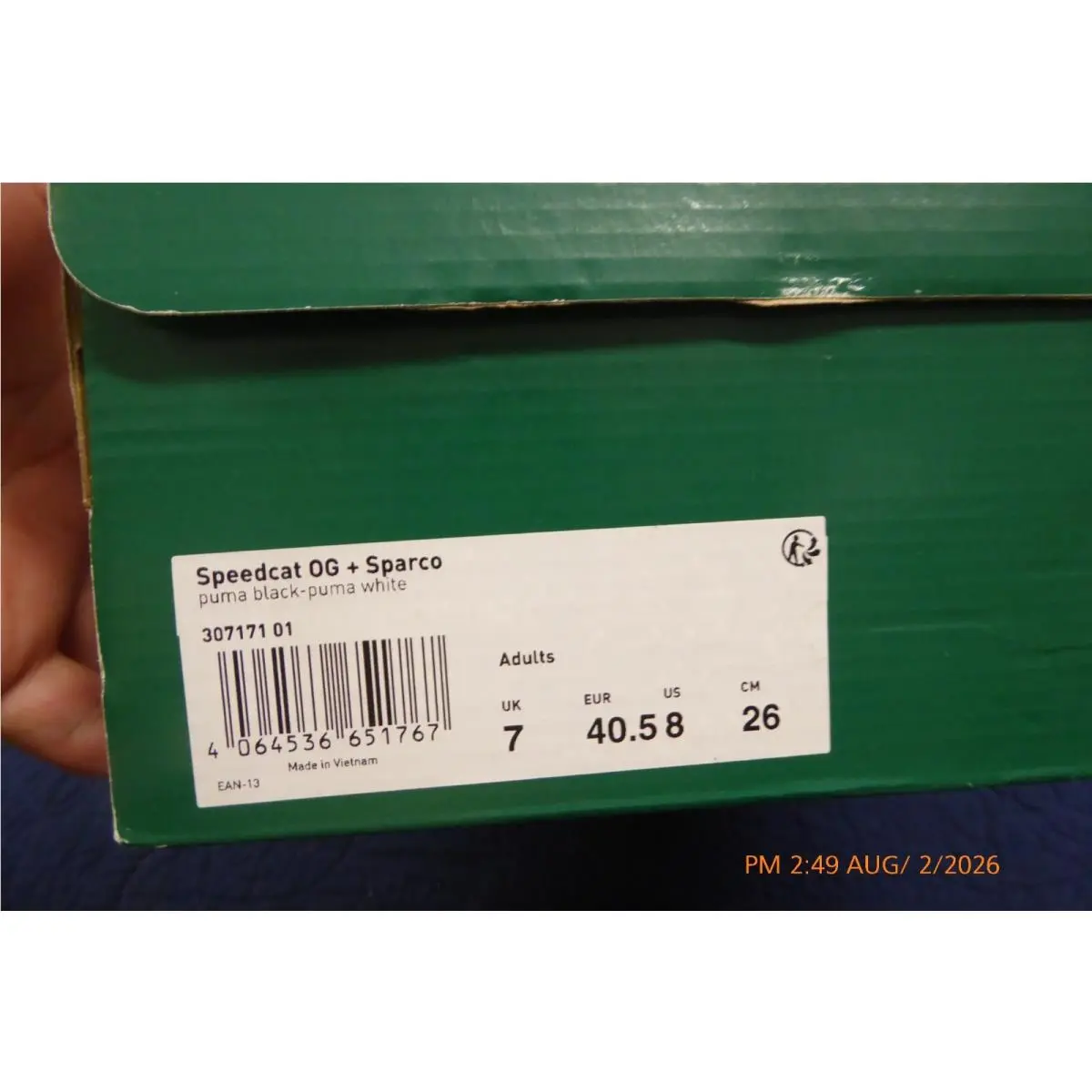 Puma shoes - PUMA Speedcat - Speedcat - 307171-06 - Black 3