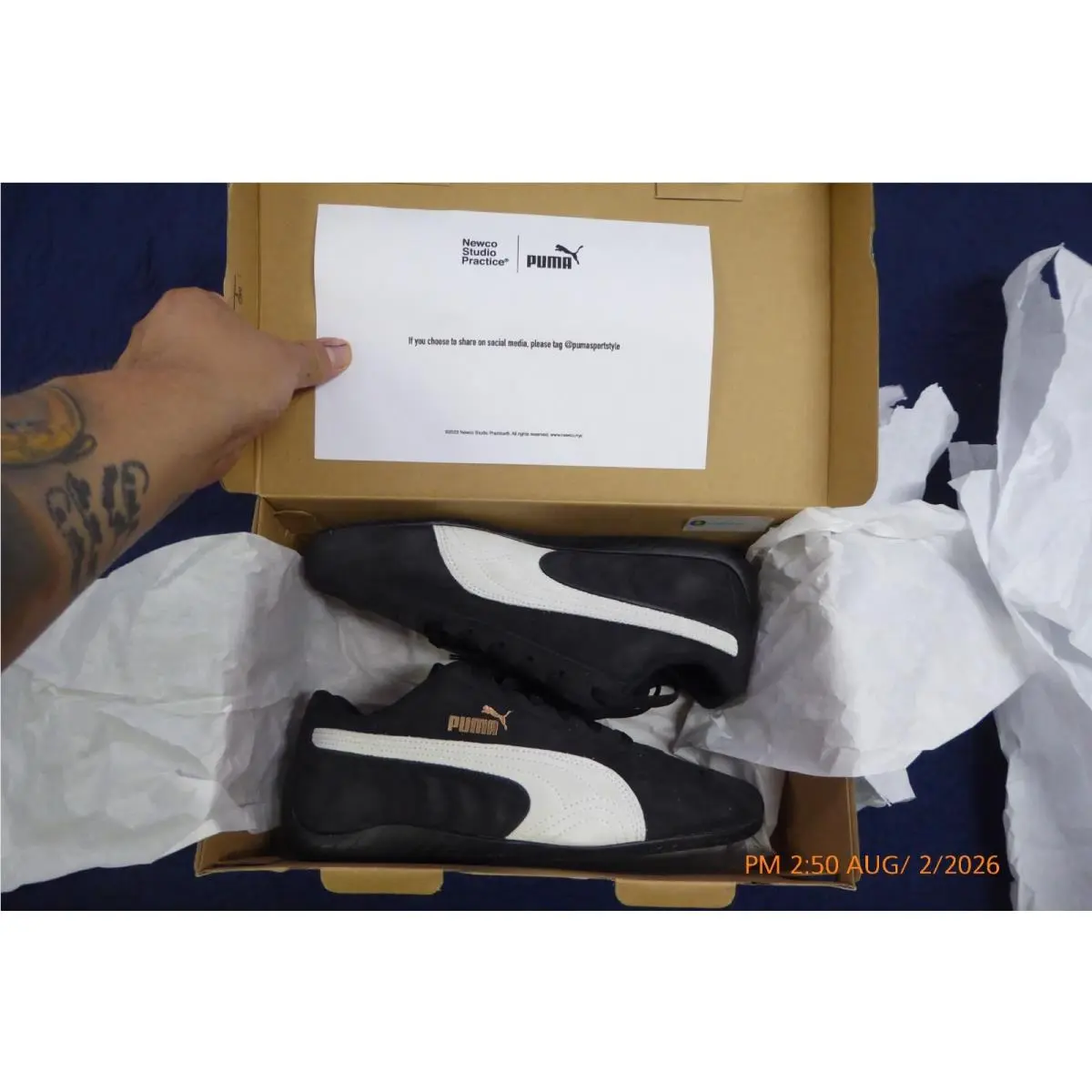 Puma shoes - PUMA Speedcat - Speedcat - 307171-06 - Black 5