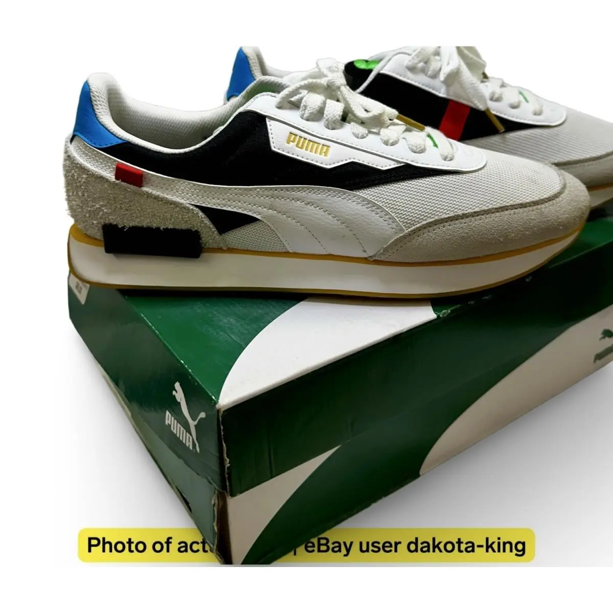 Puma shoes - PUMA Future Rider - Future Rider - 373384-01 - White (UPC: 193527043121) 9
