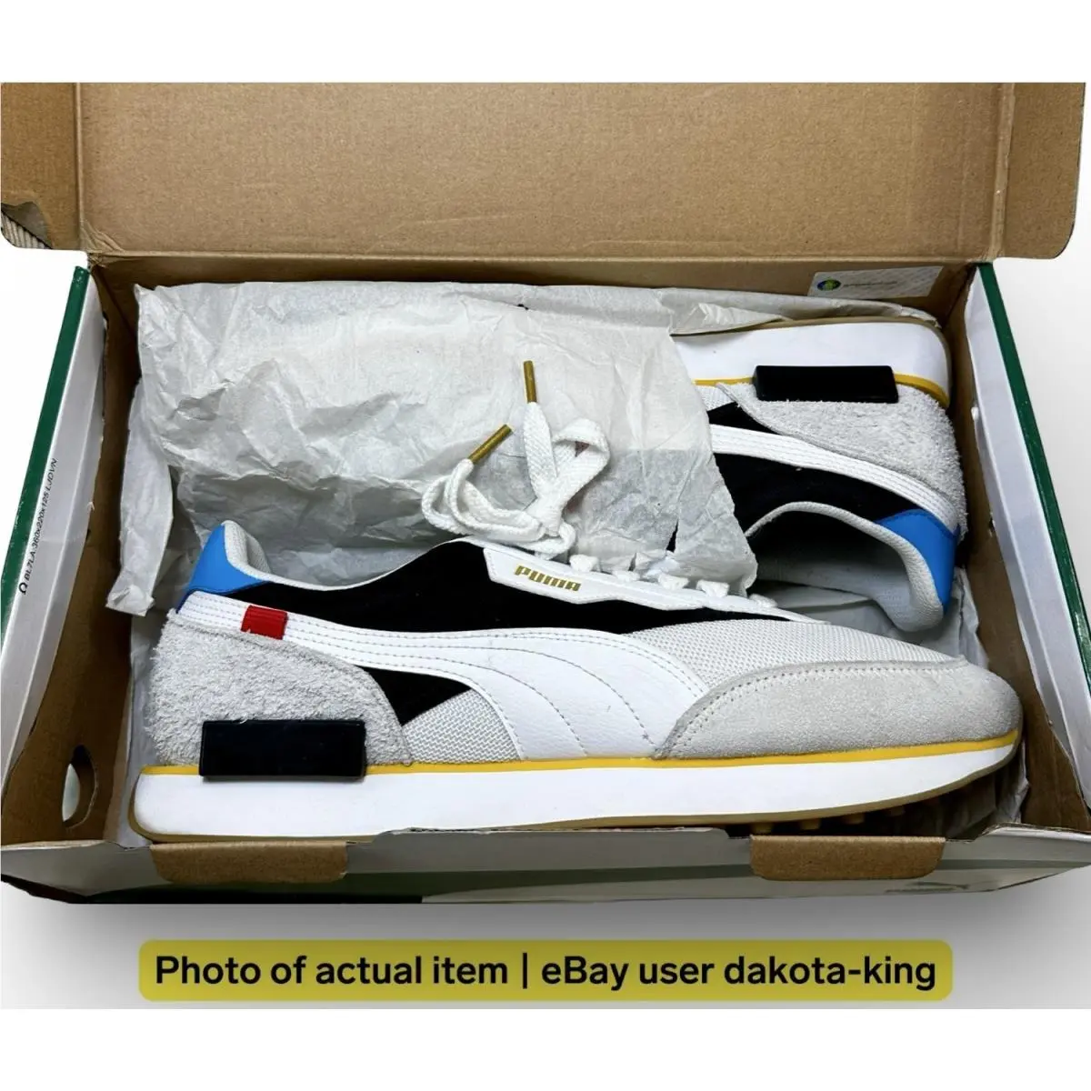 Puma shoes - PUMA Future Rider - Future Rider - 373384-01 - White (UPC: 193527043121) 7