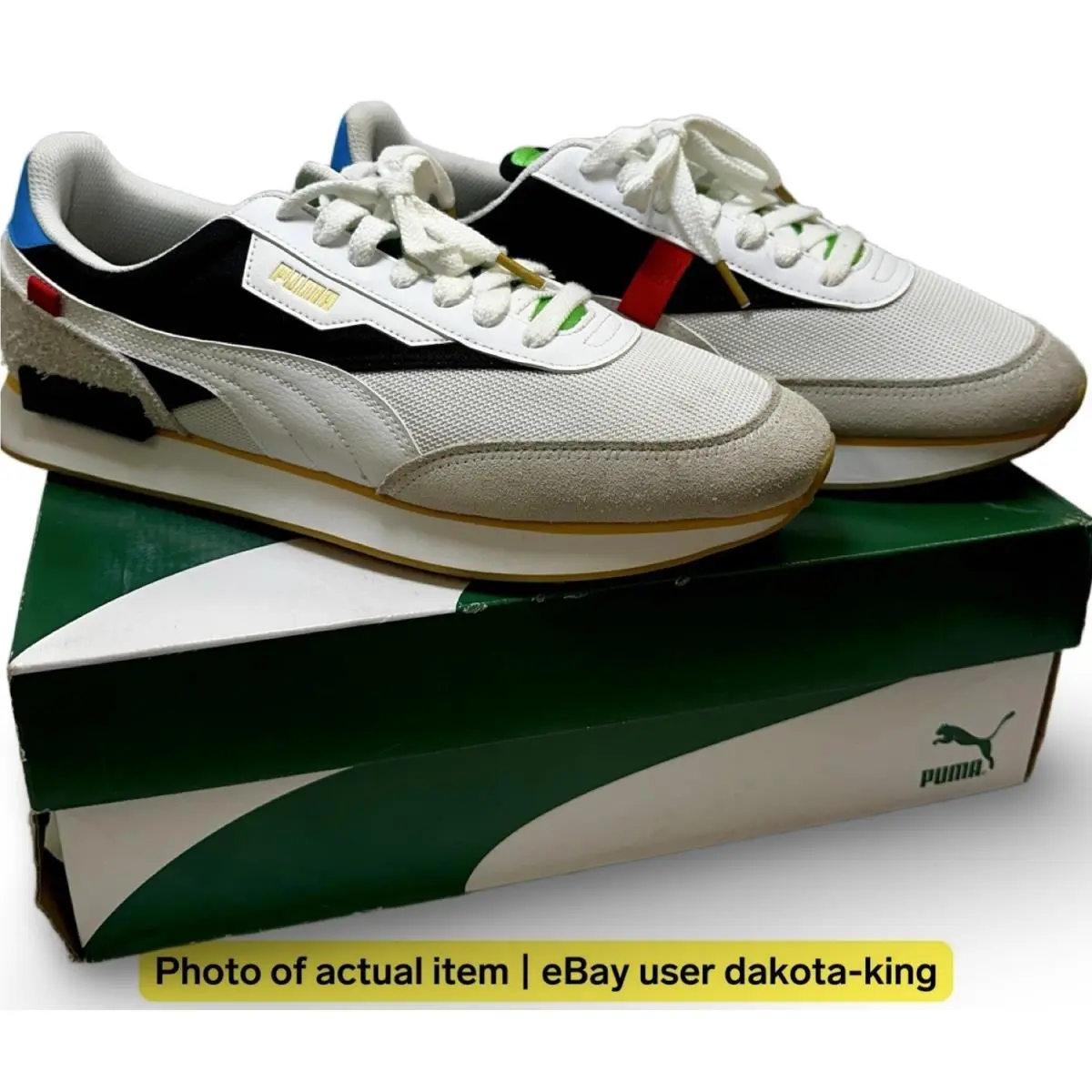 Puma shoes - PUMA Future Rider - Future Rider - 373384-01 - White (UPC: 193527043121) 8