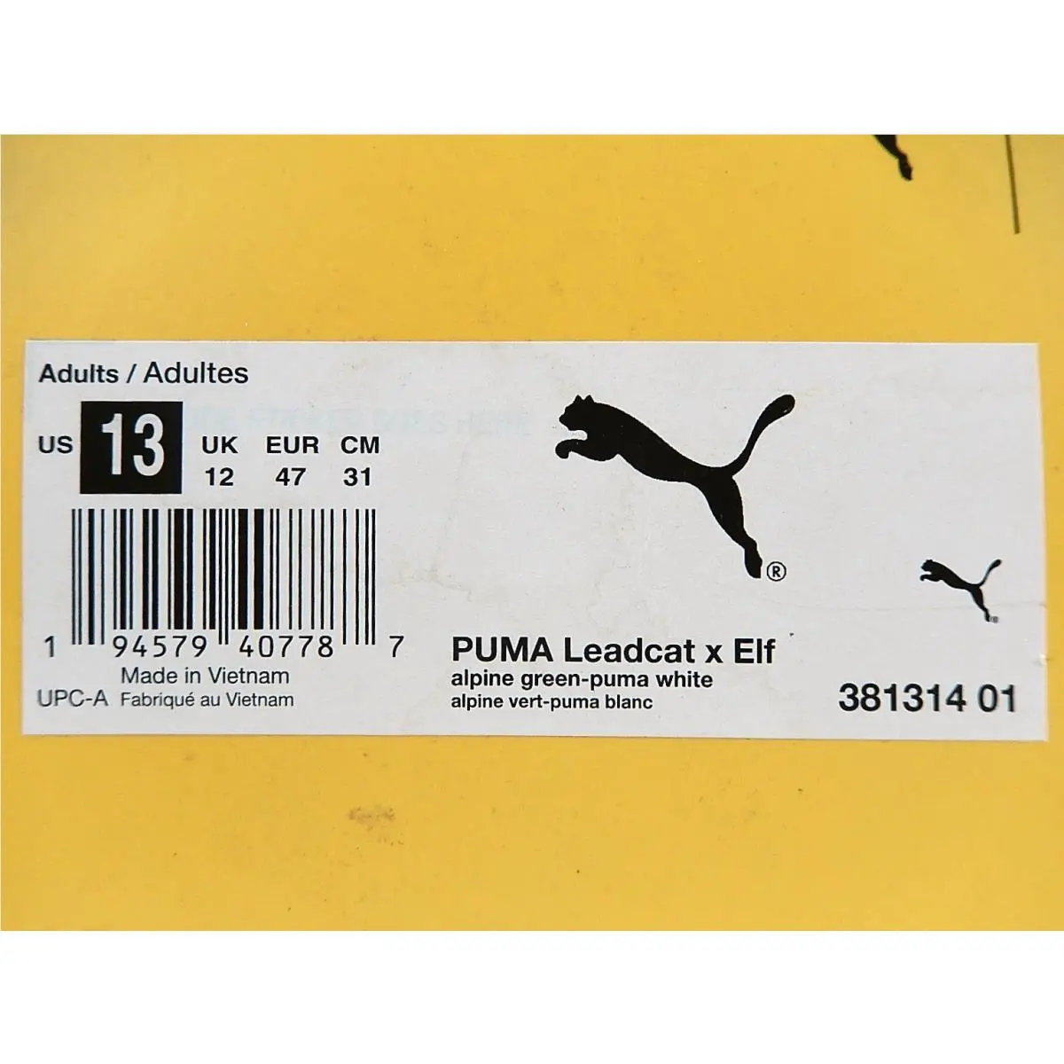 Puma shoes - Puma Leadcat - Leadcat - Green 9