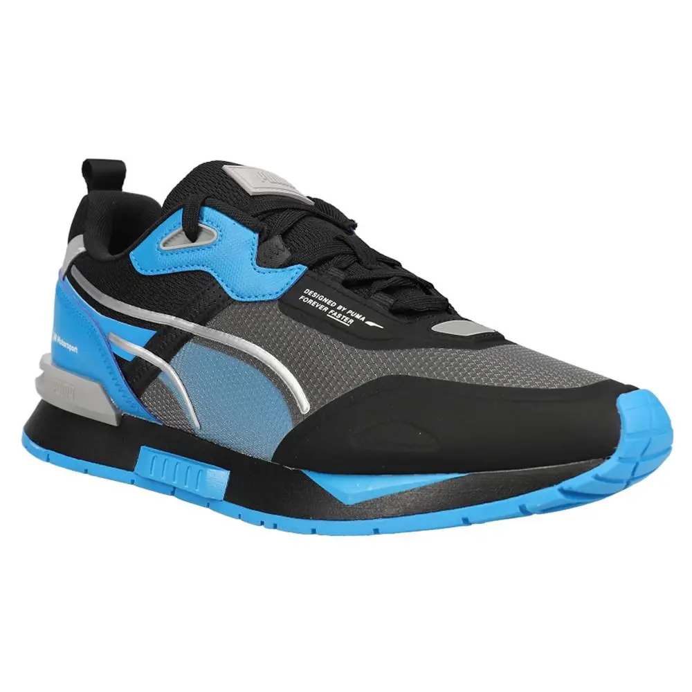 Puma shoes - PUMA Bmw M Motorsport X Mirage Tech Lace Up - 30741902 - Black, Blue (UPC: 195102910149) 0