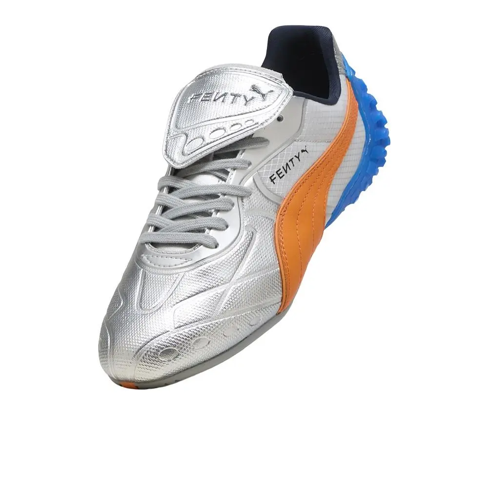 Puma shoes - PUMA Fenty X  Avanti LsX Lace Up - 40480802 - Orange, Silver (UPC: 198555875669) 4