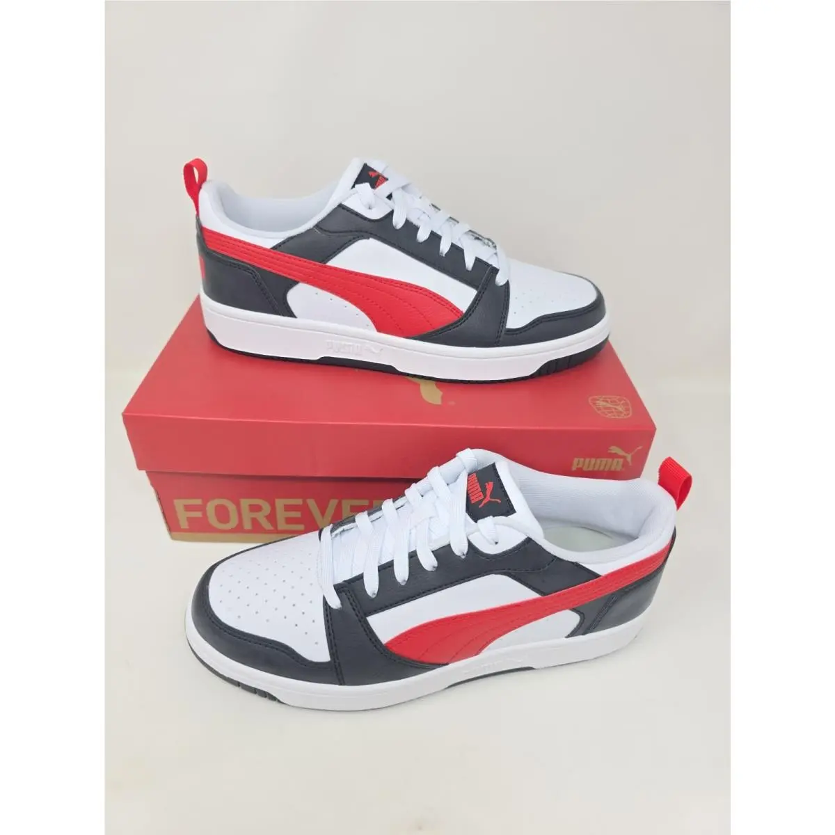 Rebound V6 Low Sneakers All Time Red 392328-04 Size 7.5 Us/ 40 Eu/ by Puma