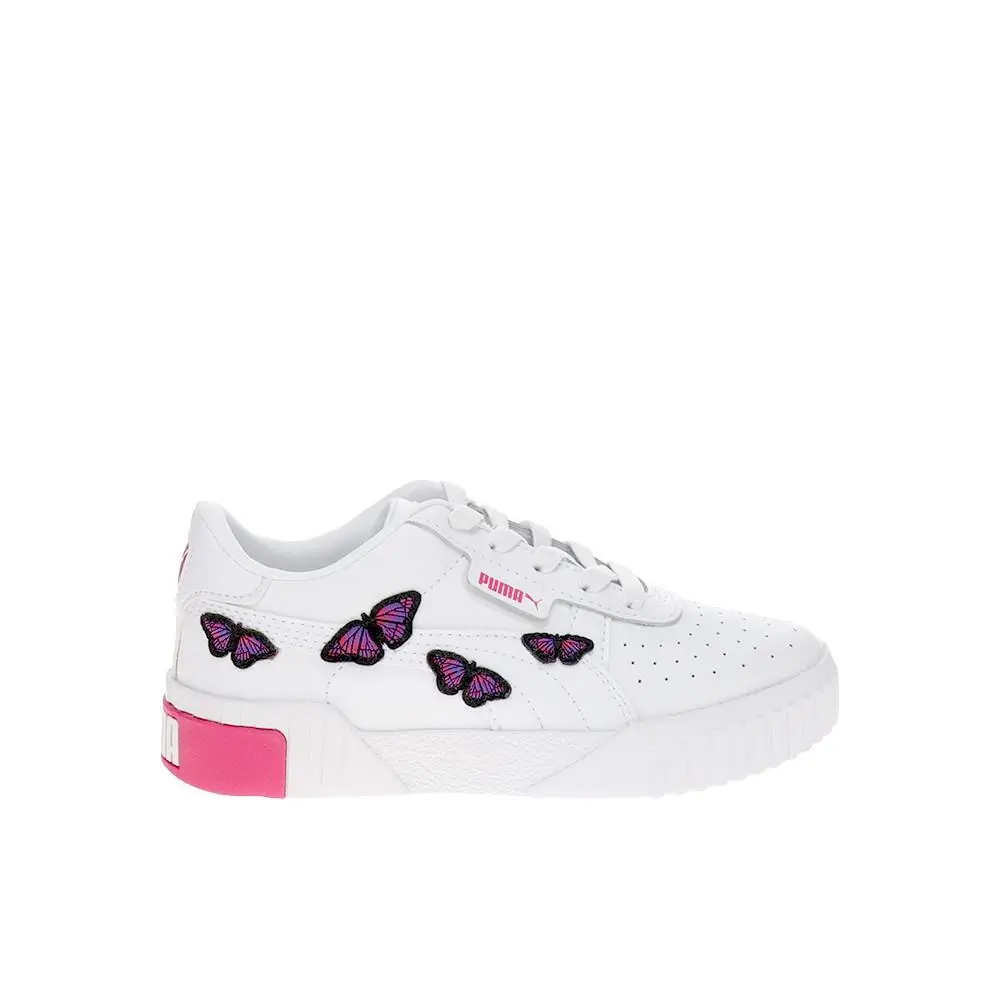 Cali Btfly Lace Up Youth Girls Size 1 M Sneakers Casual Shoes 39824401 by Puma