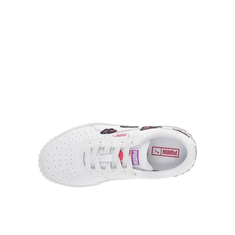 Puma shoes - PUMA Cali Btfly Lace Up  Youth - 39824401 - White (UPC: 197646596148) 2
