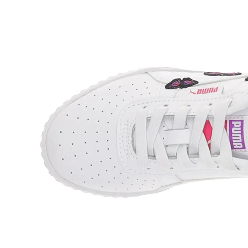 Puma shoes - PUMA Cali Btfly Lace Up  Youth - 39824401 - White (UPC: 197646596148) 5