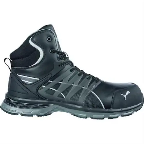 Puma Safety Shoes 633805-10.5M Men`s 6 In Composite Toe Athletic High-top Shoe