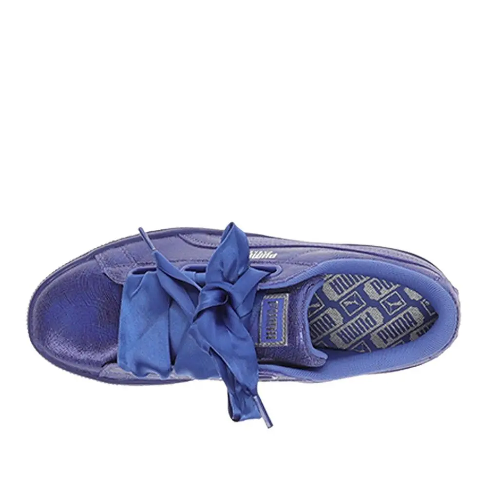 Puma shoes - PUMA Basket Heart Ns Lace Up - 36410803 - Blue (UPC: 190275850797) 2