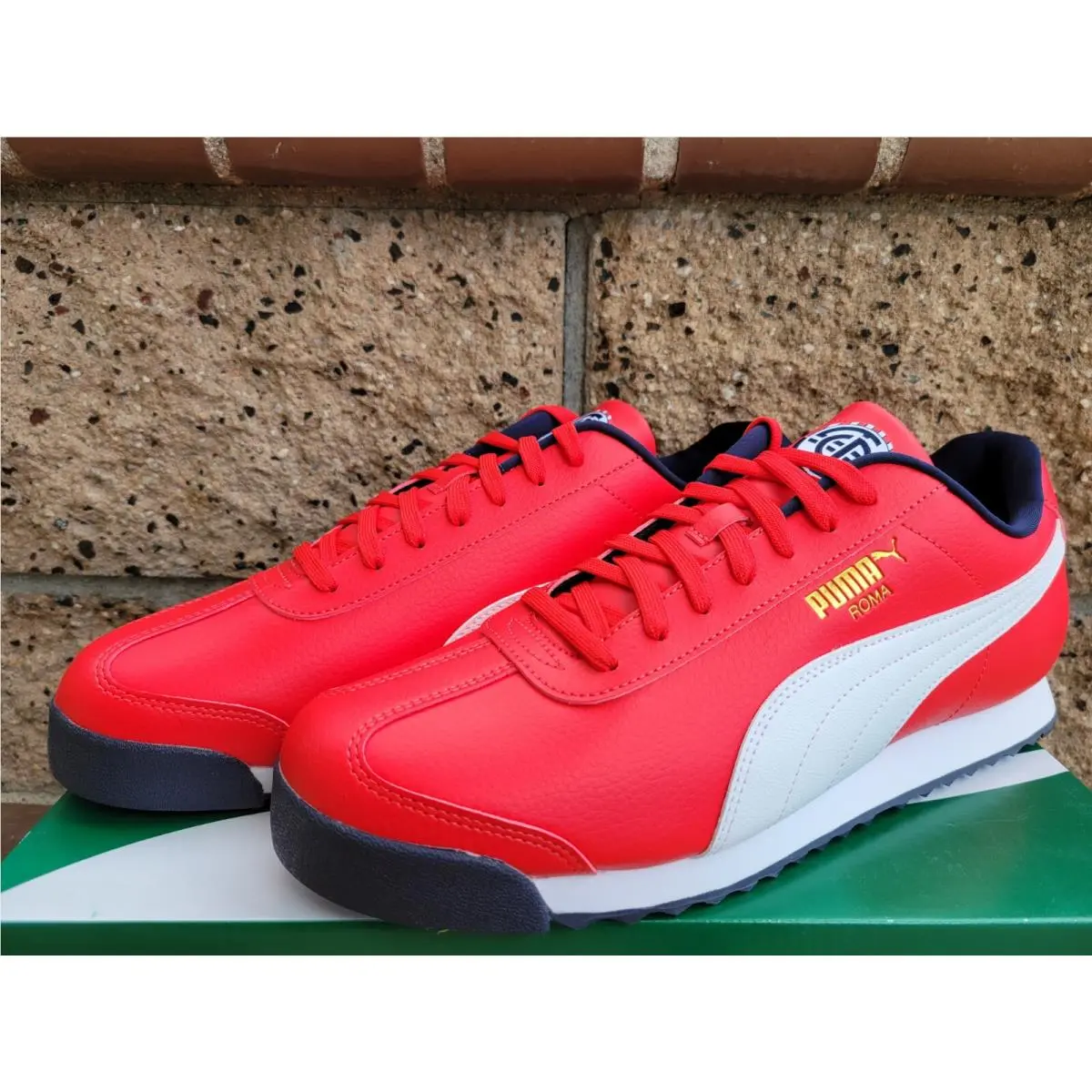 Puma shoes - PUMA Roma Country Pack - Roma Country Pack - 389179-01 - Red 1