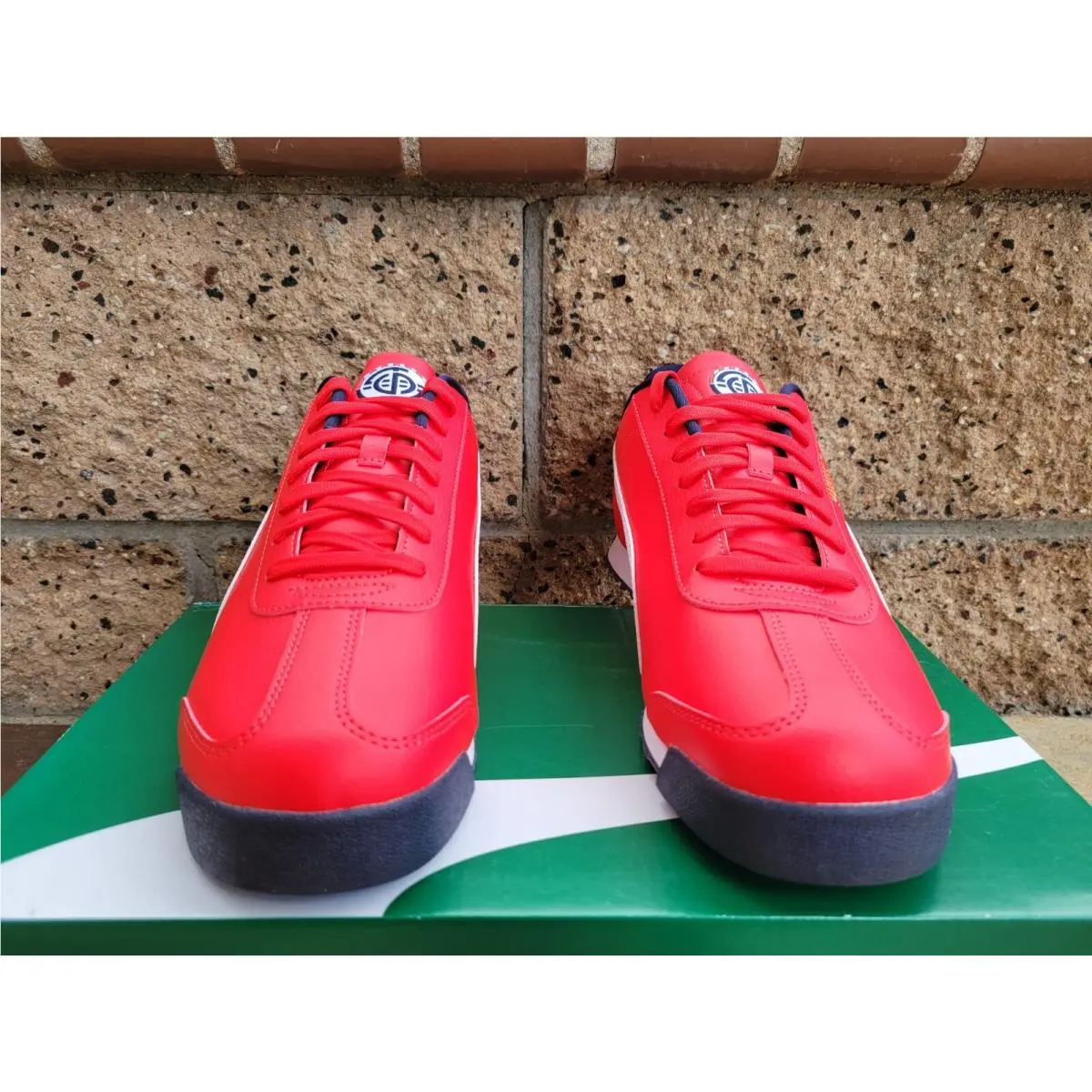 Puma shoes - PUMA Roma Country Pack - Roma Country Pack - 389179-01 - Red 2