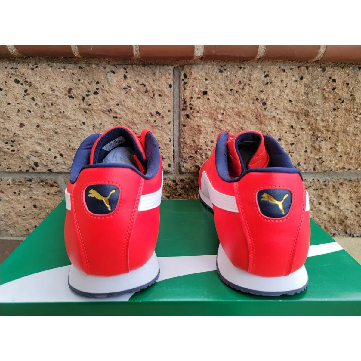 Puma shoes - PUMA Roma Country Pack - Roma Country Pack - 389179-01 - Red 3