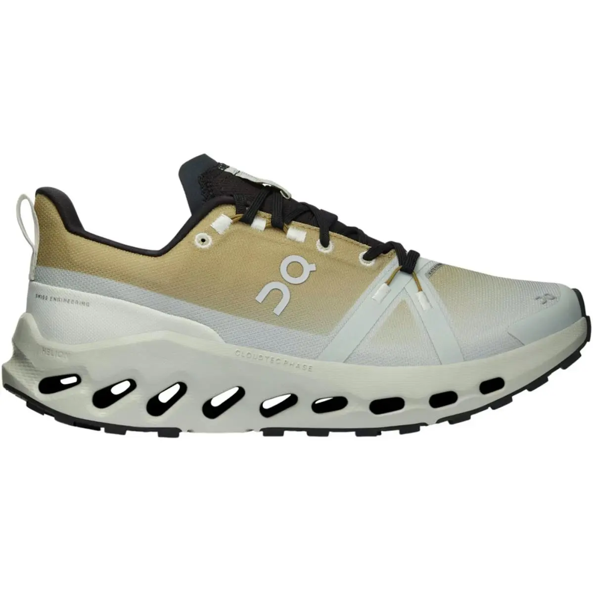On Running Cloudsurfer Trail Women`s Shoes Safari/mineral 3WE10292065 - Gray