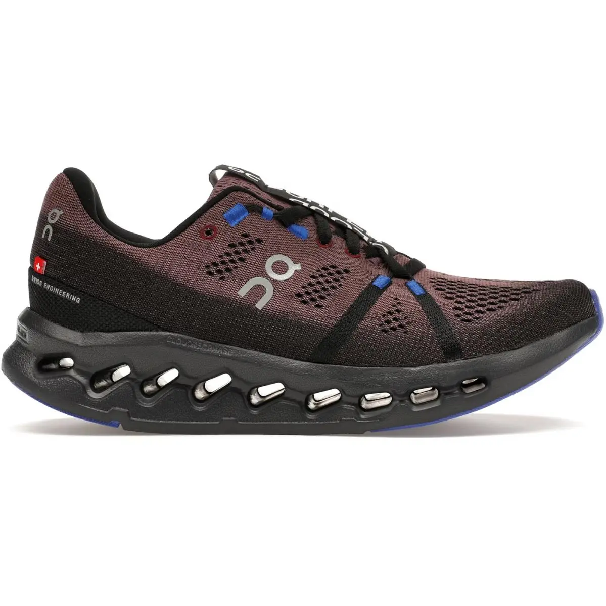 On Running Cloudsurfer Women`s Shoes Black/cobalt 3WD10441509