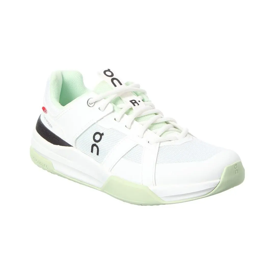 On Running Canvas Leather Sneaker