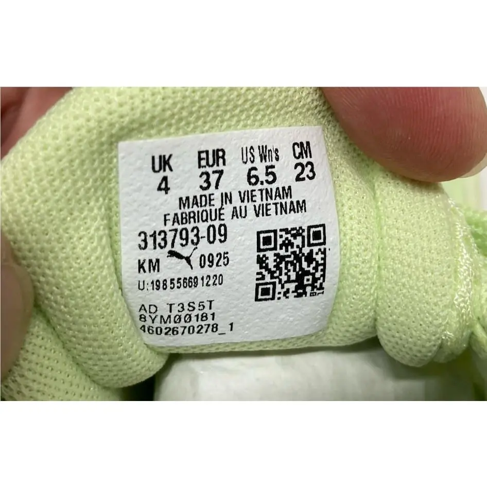 Puma shoes - Maxima Pro Wns - Maxima Pro Wns - 313793 09 - Lux Lime - Puma White Apple (UPC: 198556691220) 8