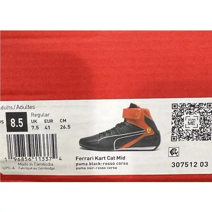 Puma shoes - Ferrari Kart Cat RL - Ferrari Kart Cat - Red 7